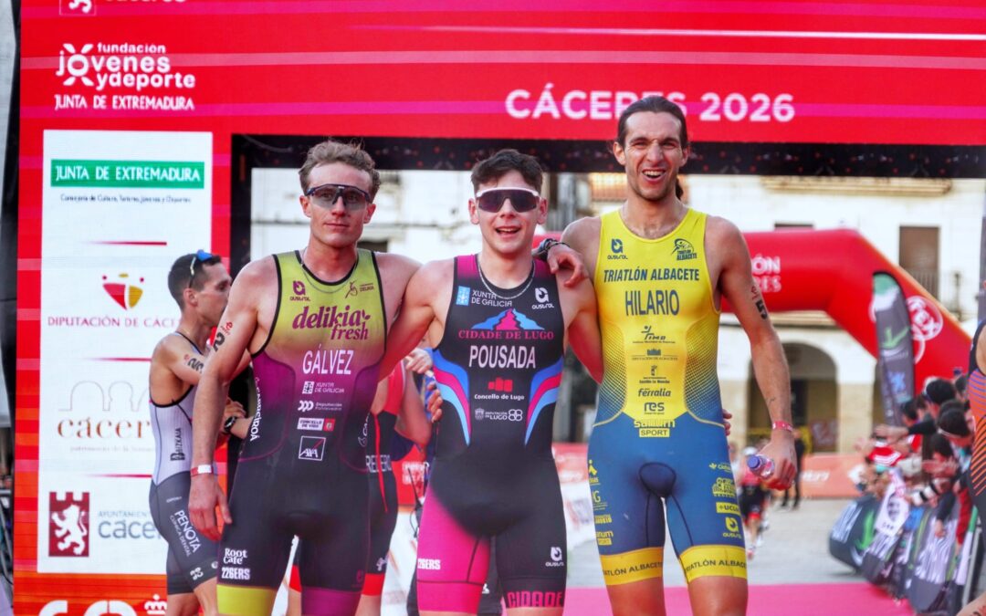 O lucense Jarno Pousada, campión de España de Dúatlon 2026