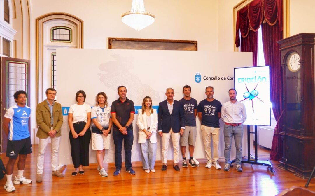 Máis de 1.500 triatletas promesas compiten na Coruña os días 20 e 21 de xuño
